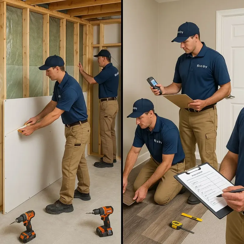 Repairs and Reconstruction process in Winneshiek County, IA